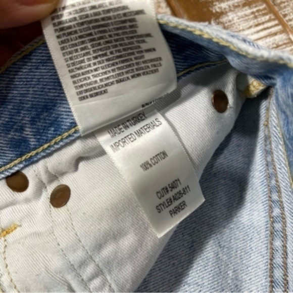 AGOLDE Parker Shorts Size 26 Color Swapmeet - Picture 9 of 16